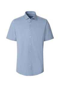 VENTI - Herren Businesshemd uni Modern Fit - Dunkelblau