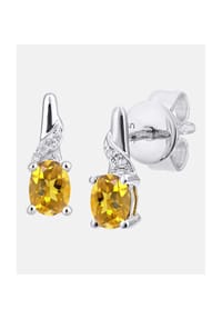 Diamant L'eternel - Ohrhänger, mit Diamant, 375 Weißgold - white gold