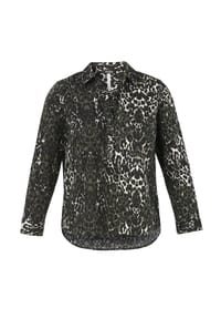 frapp - Bluse Große Größen - black multicolor