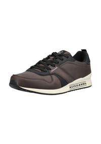 SCOTCH & SODA - Lederimitat Sneaker - Braun/Schwarz