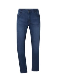 JAN VANDERSTORM - Schiebebundjeans SANDUR - blau