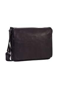 LEONHARD HEYDEN Den Haag - Den Haag Messenger Leder 31 cm - grau