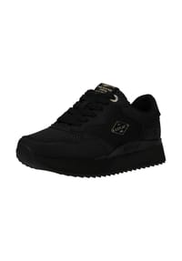 REPLAY - Lederimitat Sneaker - Schwarz/Schwarz
