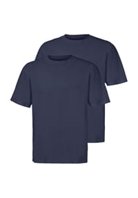 JAN VANDERSTORM - Doppelpack T-Shirt ERKE - dunkelblau