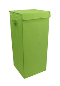 VCM. Wäschekorb | Stoff Wäschebox | Wäschetruhe | Maße ca. H. 70 x B. 30 x T. 30 cm | Stoffbox mit Deckel - Dreso L - VCM Dreso - Grün