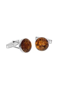 OSTSEE-SCHMUCK® - Manschettenknöpfe , Classic 15 mm rund , Silber 925/000 - silber
