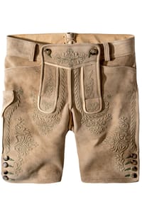STOCKERPOINT - Hirschlederhose Hochries - oid grau-schwarz