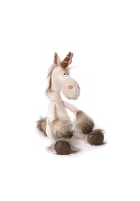 sigikid® - Kuscheltier Uni Que, BeastsTown ,  für Erwachsene und Kinder - weiß