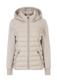COVERED - Jacke Sophiaa mit weitenregulierbarer Kapuze - Beige