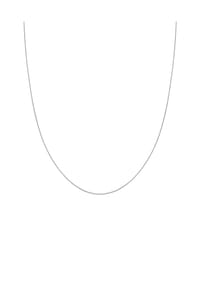KUZZOÍ - Halskette Veneziakette Basic Box Chain 925 Silber - Silber