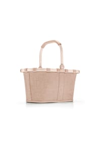 reisenthel® - carrybag xs - Einkaufskorb 21 cm (teddy sand) - black