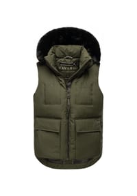 NAVAHOO® - Steppweste Zimthäschen XIV - Black