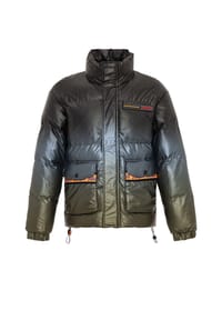 CIPO & BAXX® - Jacke mit Farbverlauf-Muster - KHAKI