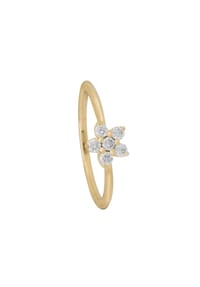 VANDENBERG - Damen Ring, 375er Gelbgold mit 6 Diamanten, zus. ca. 0,25 Karat  - GELBGOLD