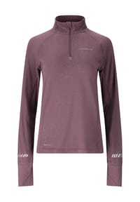 ENDURANCE - Midlayer Canna mit cleveren Daumenöffnungen - 1013 Gunmetal