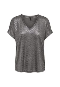 ONLY® - T-Shirt, V-Ausschnitt, für Damen - 177911006 BLACK