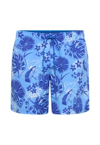 MANGUUN - Badeshorts Michael 16, Tunnelzug, für Herren - E347 GREEN SPRUCE