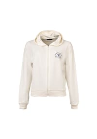 EMPORIO ARMANI - Damen Sweatjacke mit Kapuze - ICONIC LIGHT TERRY, Hooded Full Zip Sweatshirt - Blau