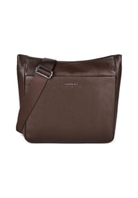 MANDARINA DUCK Mellow Leather - Mellow Leather Umhängetasche Leder 30 cm - dress blue