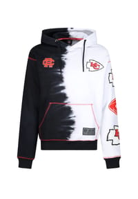 RE:COVERED - Hoodie NFL Chiefs Ink Dye Effect On im zeitlosen Design - Black