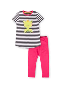sigikid® - Pyjama Nachtwäsche ,  für Kinder - Apricot-Pink