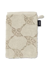 JOOP! CLASSIC CORNFLOWER Waschhandschuh 16x22 cm, Creme - JOOP! CLASSIC CORNFLOWER - Anthrazit