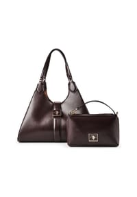 U.S. POLO ASSN. Margaret - Margaret Schultertasche 36.5 cm - dk. brown