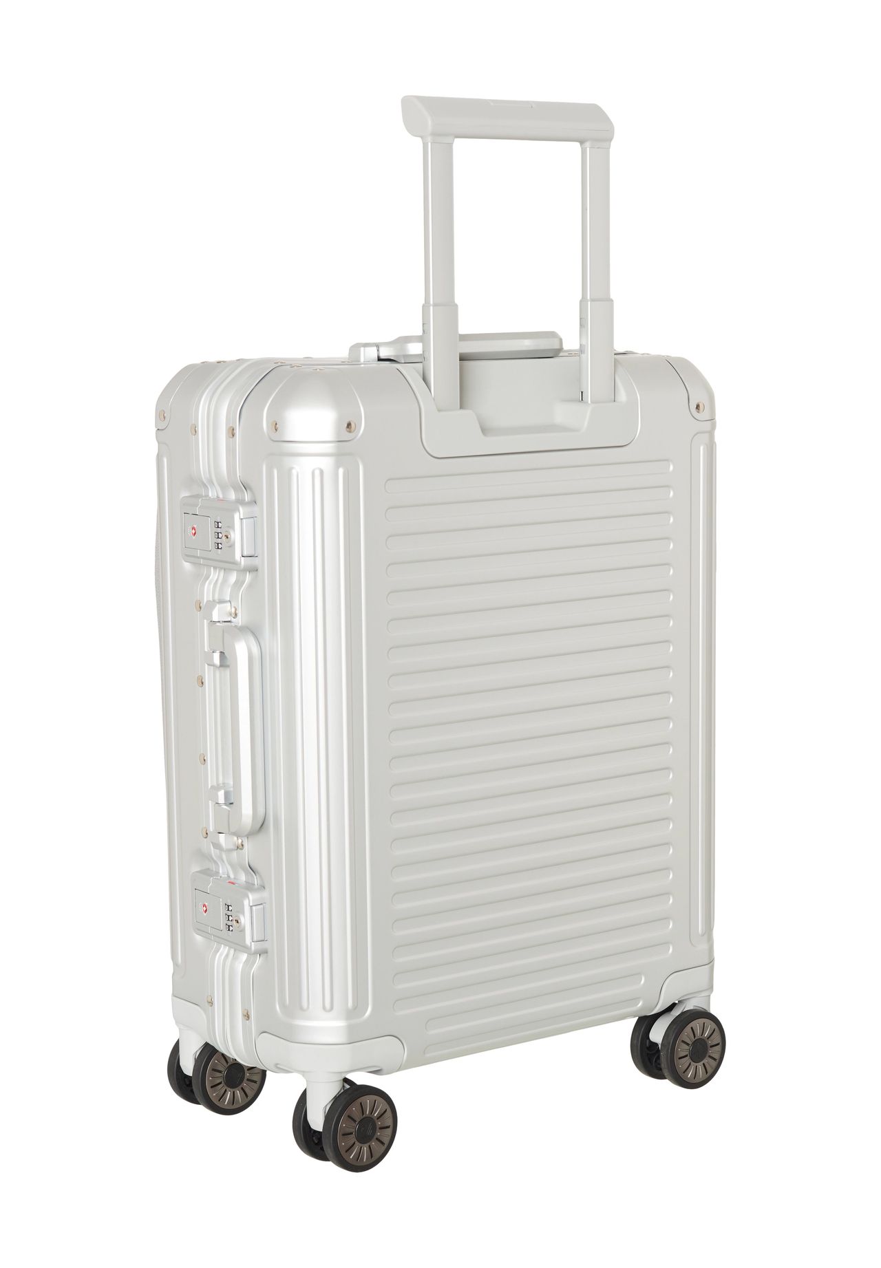 travelite NEXT 4-Doppelrollen-Trolley, Hartschale, TSA Schloss  