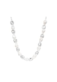 Luluandjane - Kette Glasperle weiß - weiß