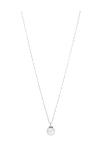 Leaf - Damen Kette mit Anhänger, 925er Silber - SILBER