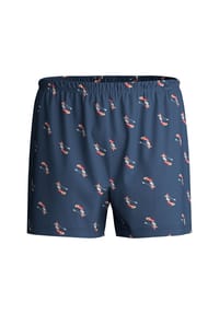 CALIDA - Herren Jersey-Boxershorts ohne Eingriff Prints - 590 FOREST GREEN