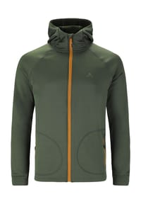 WHISTLER - Fleecejaacke Tracker mit Powerstretch und praktischer Kapuze - 1001 Black