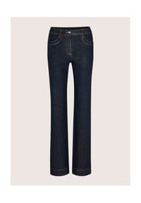 MADELEINE - Wide-Leg-Jeans mit dunkler Waschung - darkblue