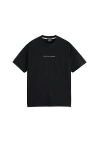 SCOTCH & SODA - Herren T-Shirt - Core Logo Front Chest T-Shirt, Rundhals, Kurzarm, Logo, einfarbig - Dunkelgrün