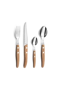 Lou Laguiole® - 24-tlg. Besteckset - holz