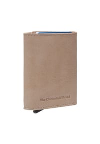 The Chesterfield Brand Paris - Paris Kreditkartenetui RFID Schutz Leder 7 cm - braun