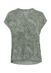 GALERIA - Shirtbluse "Lissy 1", Split-Neck, für Damen - BLACK MINIMAL