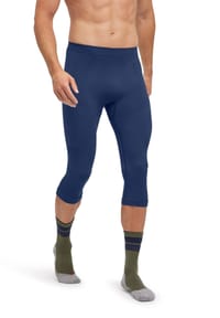 FALKE - Pants, 3/4-lang, feuchtigkeitsregulierend, für Herren - 3000 BLACK