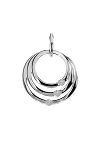 OSTSEE-SCHMUCK® - Anhänger , Ruby , Silber 925/000 - silber