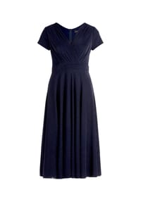 Vera Mont - Cocktailkleid im Glitzer-Look - Night Sky
