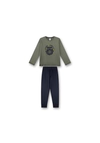 Sanetta - Schlafanzug, Baumwolle, für Kinder - 40047 OLIVE