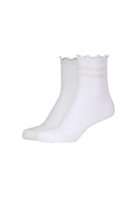 s.Oliver - Socken, 2er-Pack, für Damen - 1000 WHITE