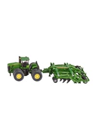siku - Farmer Traktor "John Deere 9630 mit Amazone Centaur Grubber" - GRÜN