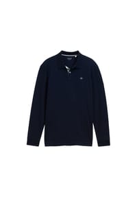 TOM TAILOR - Langarmshirt, Polokragen, für Herren - 10668 BLUE