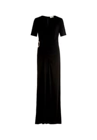 Vera Mont - Jumpsuit mit Raffung - Schwarz