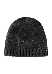 MANGUUN - Strickmütze, Pailletten, für Damen - 0  BLACK