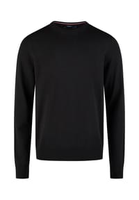 HECHTER PARIS - Strick mit Rundhals-Ausschnitt - black