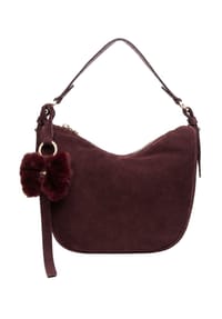 NeroGiardini - Veloursleder Taschen - Bordeaux