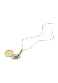 FOSSIL Damen Kette mit Foto-Anhänger 