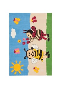 Arte Espina - Wohnzimmer Teppich – Kurzflorteppich Joy 4091 110 x 160 cm in multi - multi